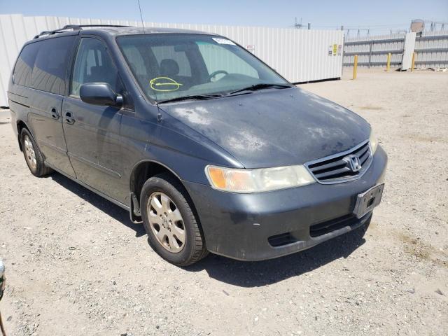 Salvage cars for sale from Copart Adelanto, CA: 2003 Honda Odyssey EX