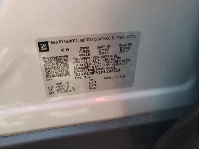 2019 GMC TERRAIN 3GKALMEV1KL292310