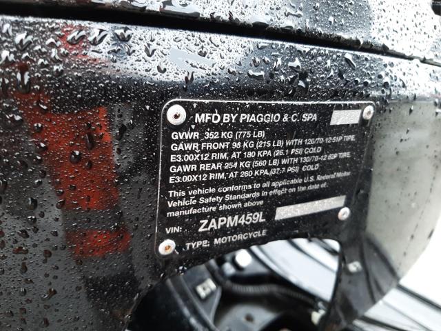 2008 VESPA GTS 250 ZAPM459L785007315