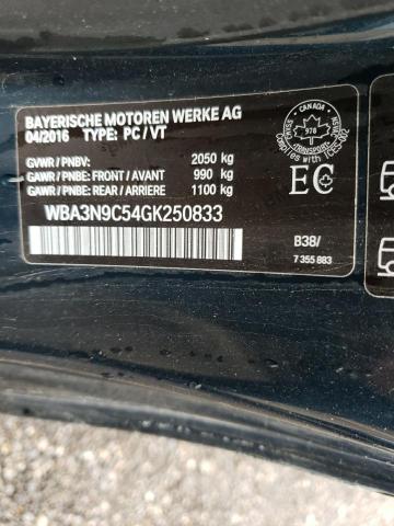 2016 BMW 428 XI WBA3N9C54GK250833