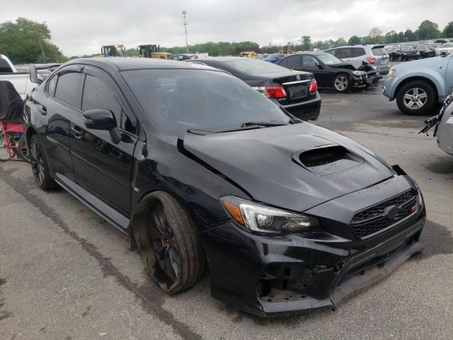 2018 Subaru Wrx Sti Черный vin: JF1VA2M67J9816140