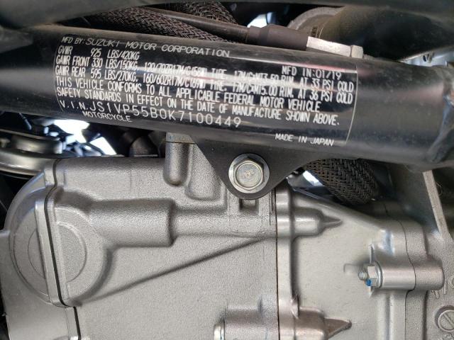 2019 SUZUKI SV650 A JS1VP55B0K7100449