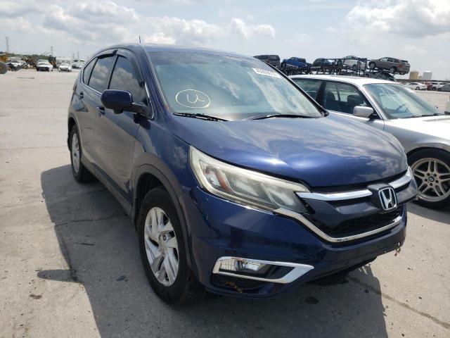 Salvage cars for sale at New Orleans, LA auction: 2015 Honda CR-V EX