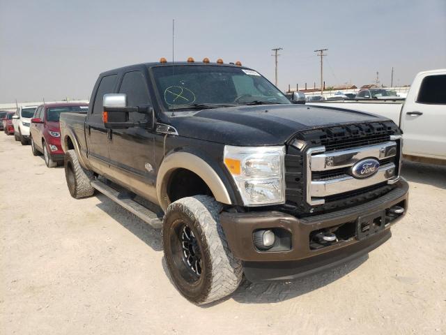 Salvage cars for sale from Copart Andrews, TX: 2011 Ford F250 Super