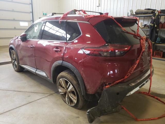 2021 NISSAN ROGUE PLAT JN8AT3DD0MW317259