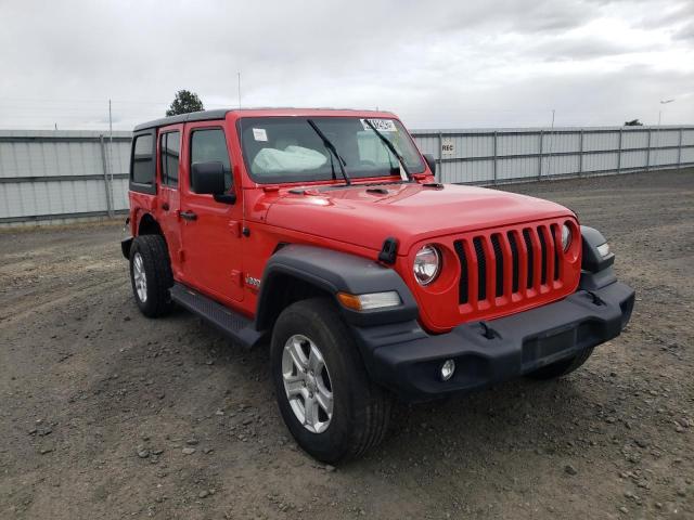 Salvage cars for sale from Copart Airway Heights, WA: 2020 Jeep Wrangler U