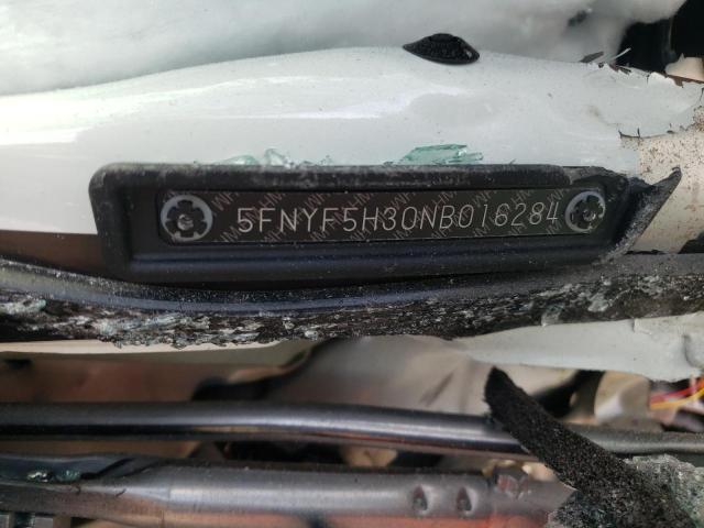 2022 HONDA PILOT SPOR 5FNYF5H30NB016284
