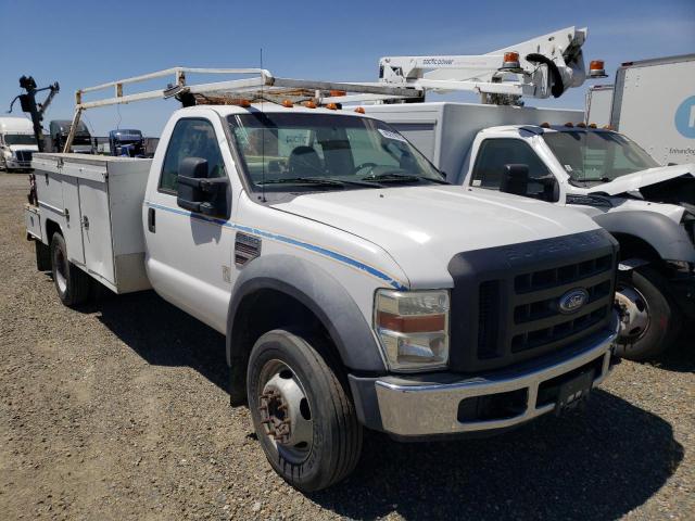 Salvage trucks for sale at Sacramento, CA auction: 2008 Ford F550 Super