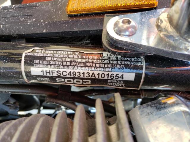 2003 HONDA VTX1800 S 1HFSC49313A101654