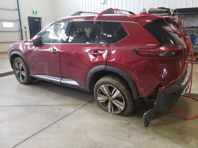 2021 NISSAN ROGUE PLAT JN8AT3DD0MW317259
