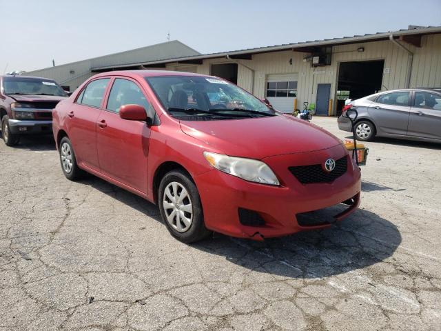 Salvage cars for sale from Copart Dyer, IN: 2010 Toyota Corolla BA