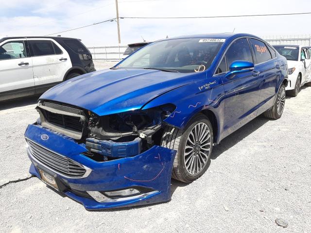 3FA6P0HD2HR408157 2017 FORD FUSION, photo no. 2