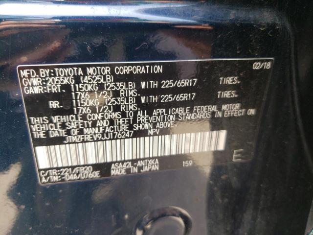 JTMZFREV9JJ176247 Toyota Rav4 Le 2018. Фото: 9