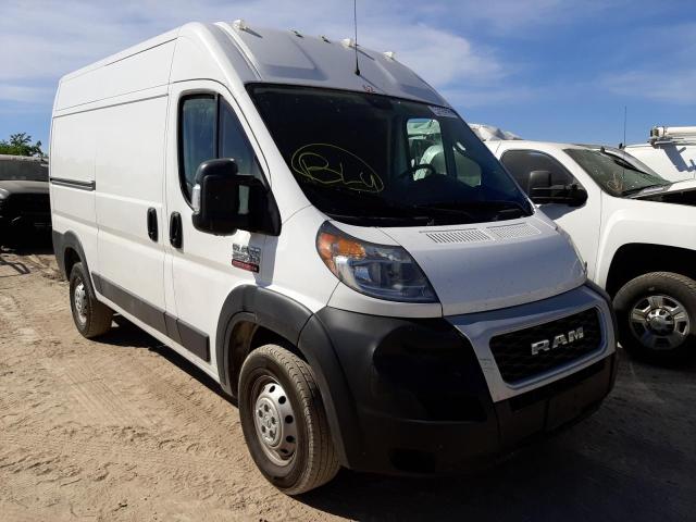 Salvage cars for sale from Copart Fresno, CA: 2019 Dodge RAM Promaster