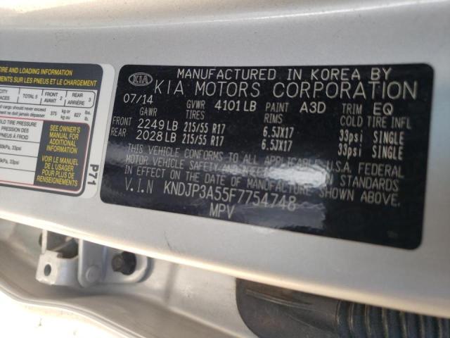 KNDJP3A55F7754748 KIA SOUL +