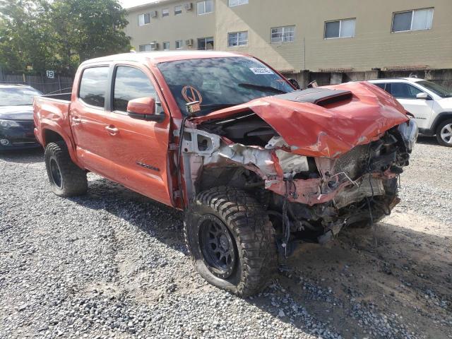 Salvage cars for sale from Copart Opa Locka, FL: 2017 Toyota Tacoma DOU