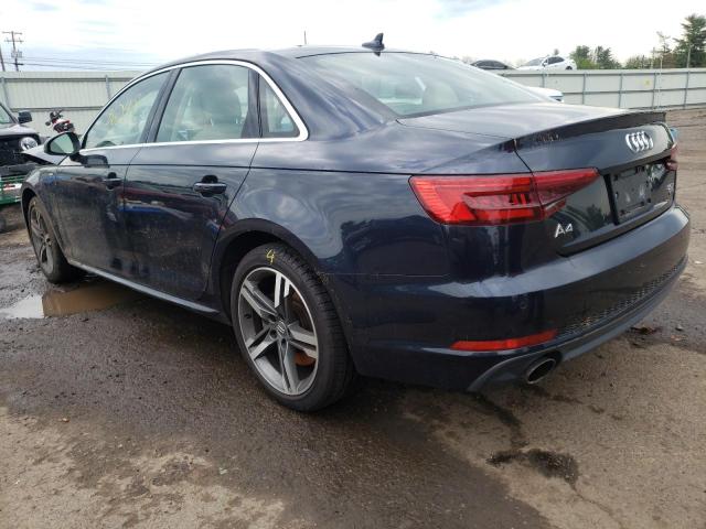 2017 AUDI A4 PRESTIG WAUFNAF49HA163776