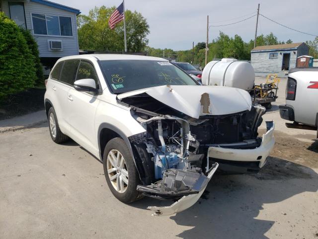 VIN 5TDZKRFH9FS047620 2015 Toyota Highlander, LE no.1