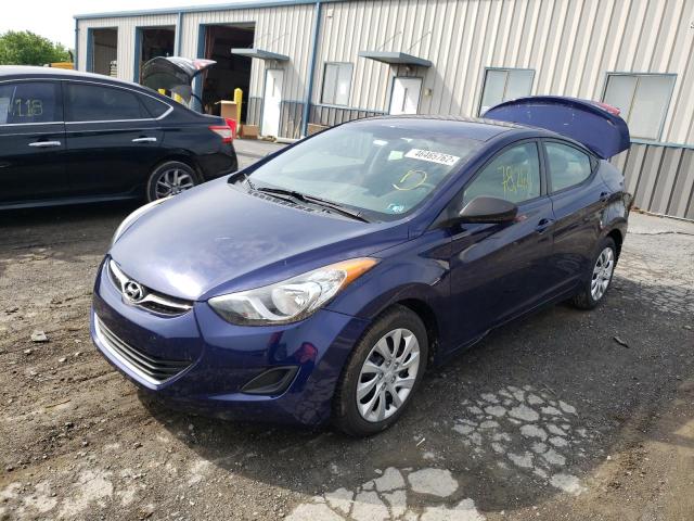 5NPDH4AE3CH076900 Hyundai Elantra Gl 2012. Фото: 1