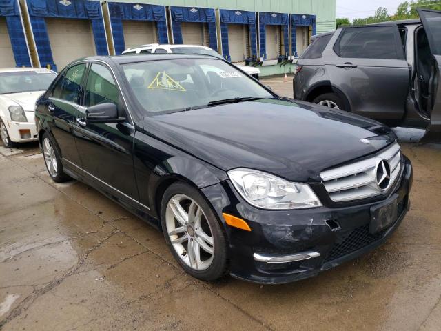 Salvage cars for sale from Copart Columbus, OH: 2013 Mercedes-Benz C 300 4matic