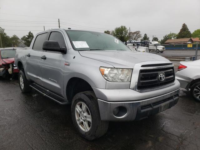 Salvage cars for sale from Copart Denver, CO: 2013 Toyota Tundra CRE