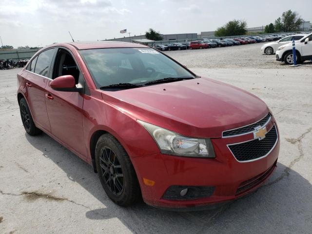 Salvage cars for sale from Copart Tulsa, OK: 2012 Chevrolet Cruze LT