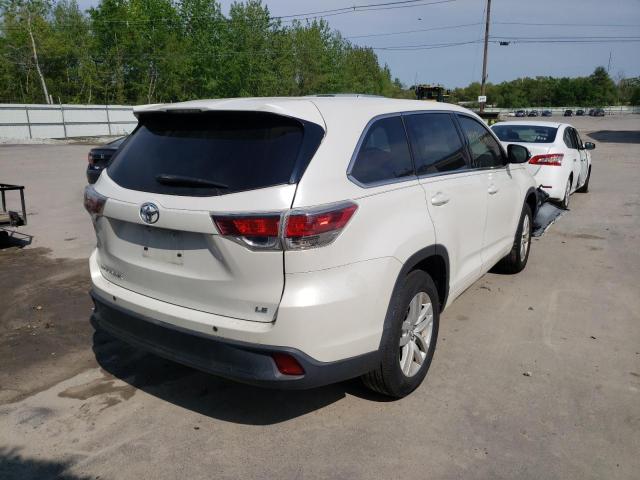 VIN 5TDZKRFH9FS047620 2015 Toyota Highlander, LE no.4