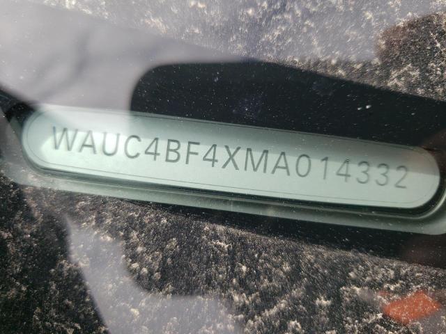 2021 AUDI S4 PRESTIG WAUC4BF4XMA014332
