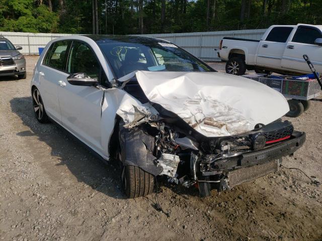 Salvage cars for sale from Copart Knightdale, NC: 2016 Volkswagen GTI S/SE