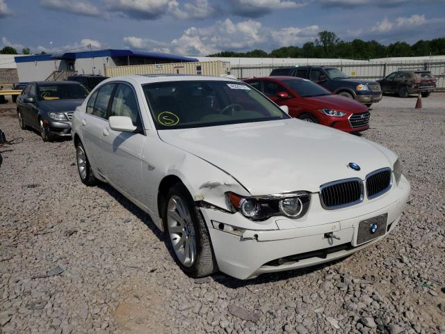 BMW salvage cars for sale: 2004 BMW 745 I