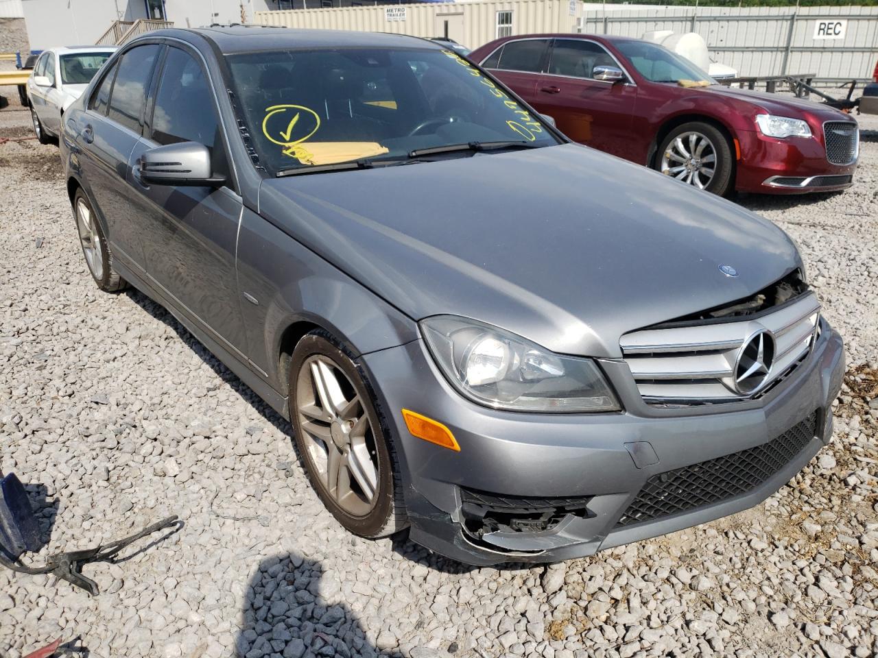 WDDGF5HB1CR****** Salvage and Wrecked 2012 Mercedes-Benz C-Class in AL - Hueytown