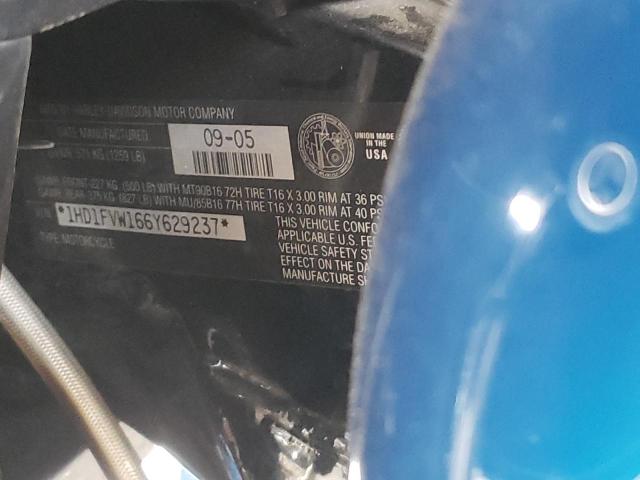 2006 HARLEY-DAVIDSON FLHTI 1HD1FVW166Y629237