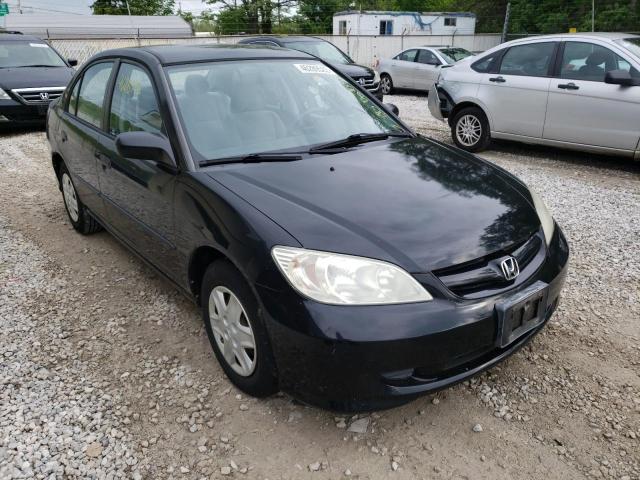 Salvage cars for sale from Copart Northfield, OH: 2005 Honda Civic