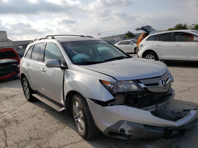 Salvage cars for sale from Copart Tulsa, OK: 2007 Acura MDX Techno
