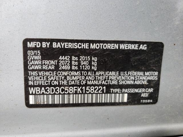 WBA3D3C58FK158221 BMW 328 D