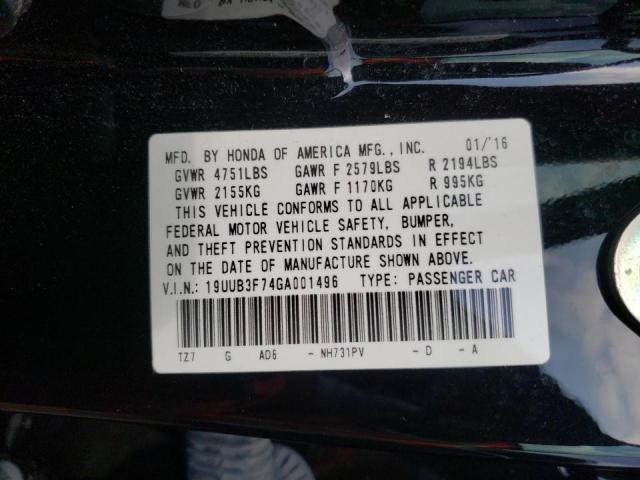 2016 ACURA TLX ADVANC 19UUB3F74GA001496