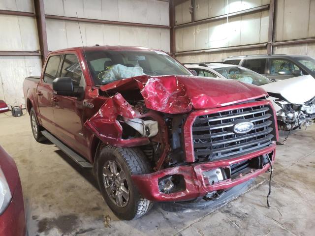 Salvage cars for sale from Copart Eldridge, IA: 2016 Ford F150 Super
