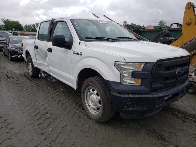 Salvage cars for sale from Copart Spartanburg, SC: 2016 Ford F150 Super