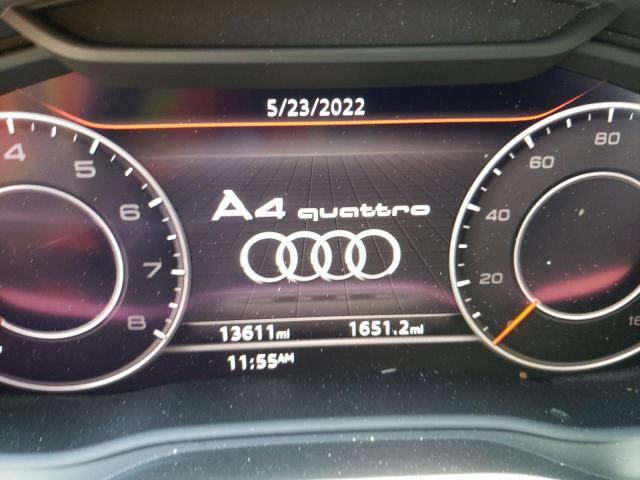 2018 AUDI A4 QUATTRO WAUENAF45JA150251