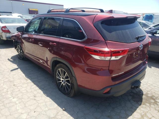 2018 TOYOTA HIGHLANDER 5TDJZRFH3JS558385