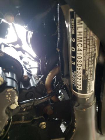 2013 HONDA CBR250 R MLHMC4103D5302192