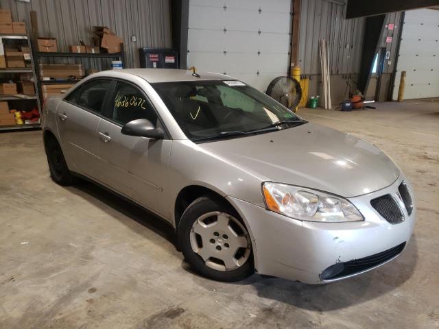 Salvage cars for sale from Copart West Mifflin, PA: 2008 Pontiac G6 Value L