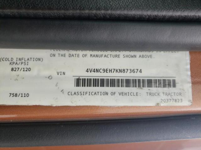 2019 VOLVO VN VNL 4V4NC9EH7KN873674