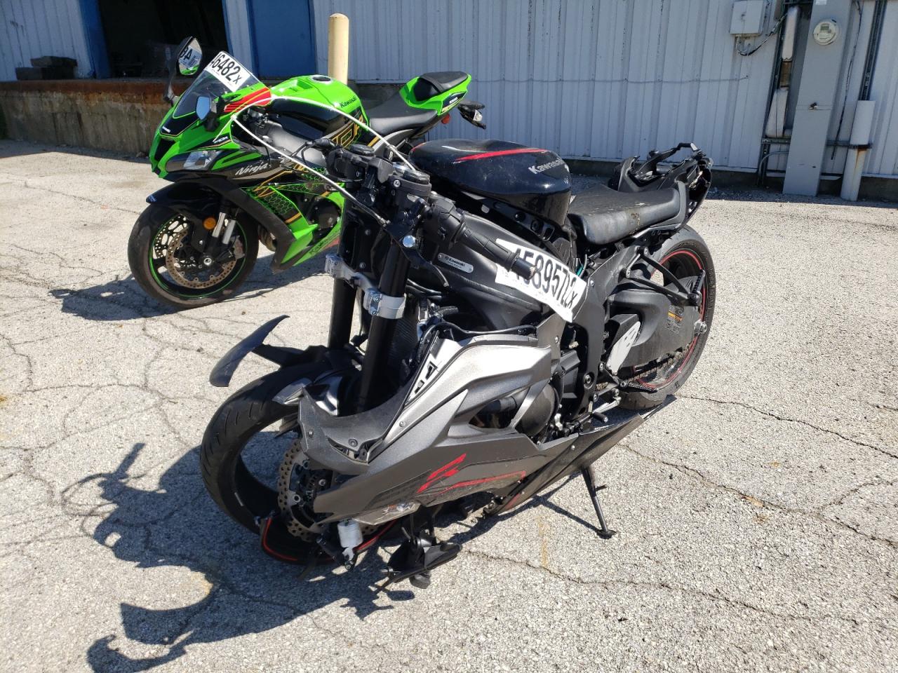 2022 Kawasaki Ninja ZX-6R at IL - Chicago Heights, Copart lot 