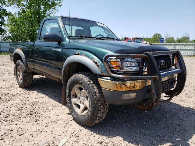 Salvage cars for sale from Copart Central Square, NY: 2002 Toyota Tacoma