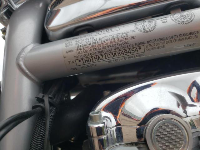 2003 HARLEY-DAVIDSON VRSCA 1HD1HAZ103K849454