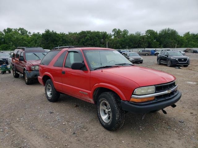 Salvage cars for sale from Copart Oklahoma City, OK: 2002 Chevrolet Blazer