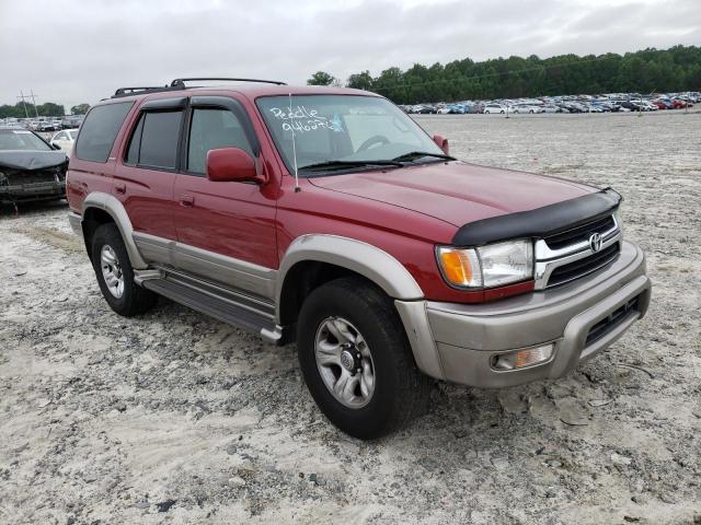 Toyota 4runner salvage cars for sale: 2002 Toyota 4runner