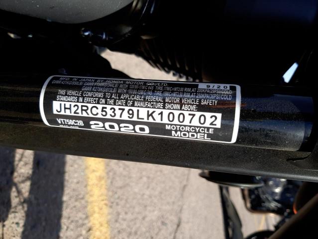 2020 HONDA VT750 C2B JH2RC5379LK100702