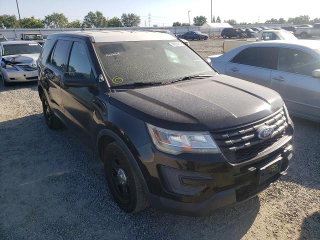 Salvage cars for sale from Copart Sacramento, CA: 2016 Ford Explorer P